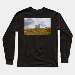 Signal Hill and Cabot Tower, St. John's Newfoundland Long Sleeve T-Shirt